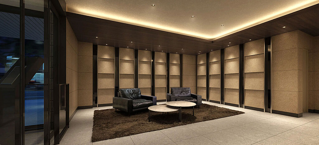 グランアッシュ住吉万代東REVE エントランスホール完成予想図