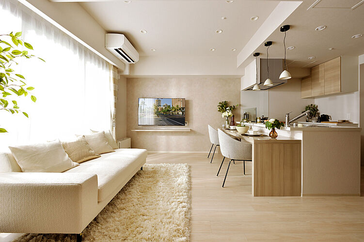 シティホーム札幌ステーションスクエア リビング・ダイニング（Bタイプ）