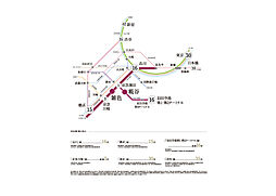 アネシア南六郷 アクセス図