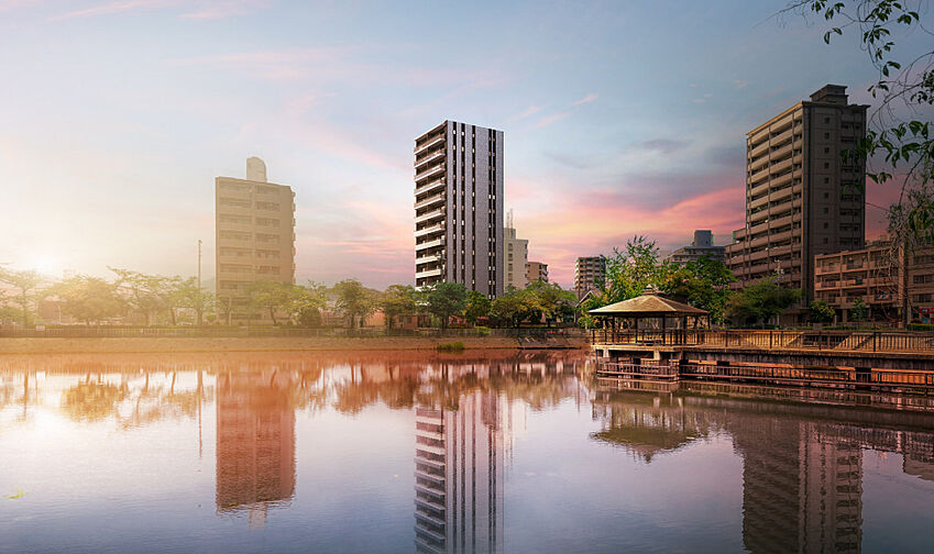 アネシア隼人池公園 外観