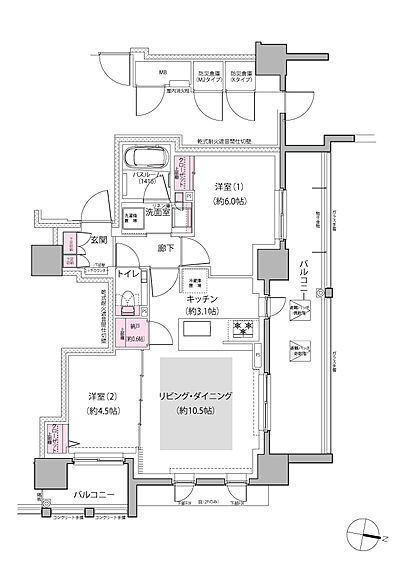 タイプ：【EAST】M2