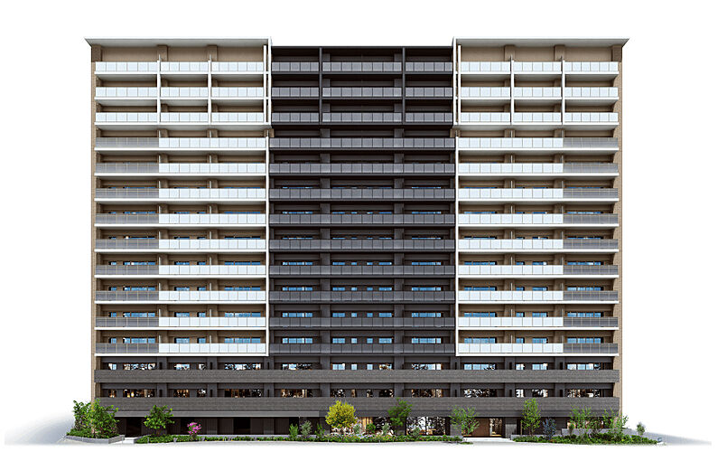 プレサンス ロジェ 福島野田グランアリーナ 外観完成予想図