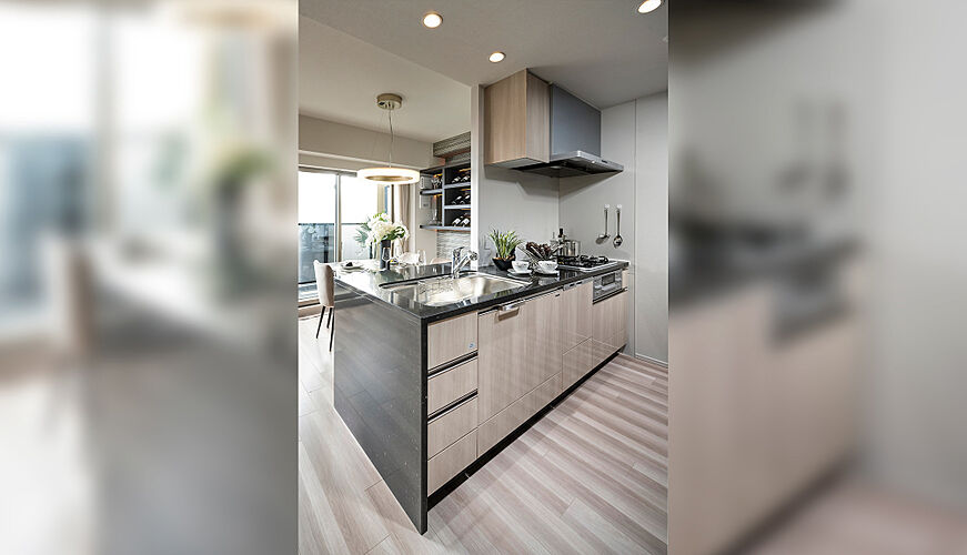 プレサンス グラン 山坂 キッチン