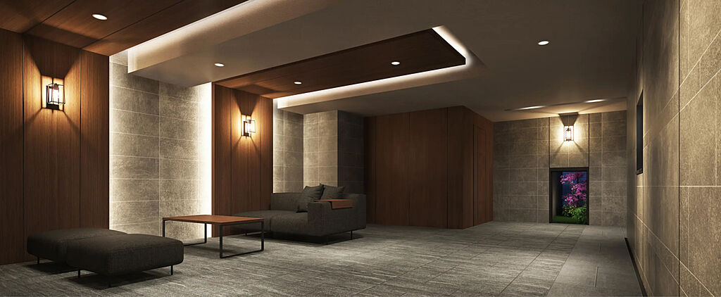 プレサンス グラン 橦木町 エントランスホール完成予想図