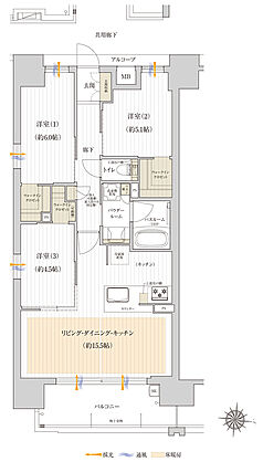 プレサンス グラン 橦木町 間取り C