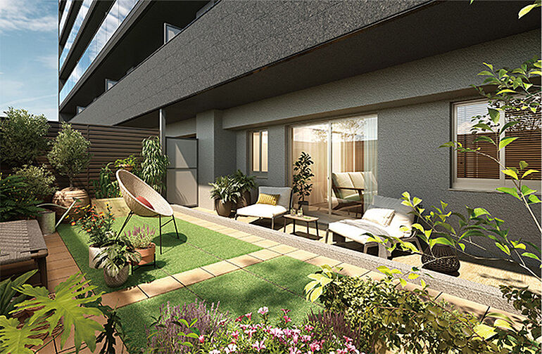 プレサンス ロジェ 長居公園リーフォリア 共用部