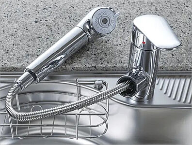 浄水器一体型シングルレバー水栓