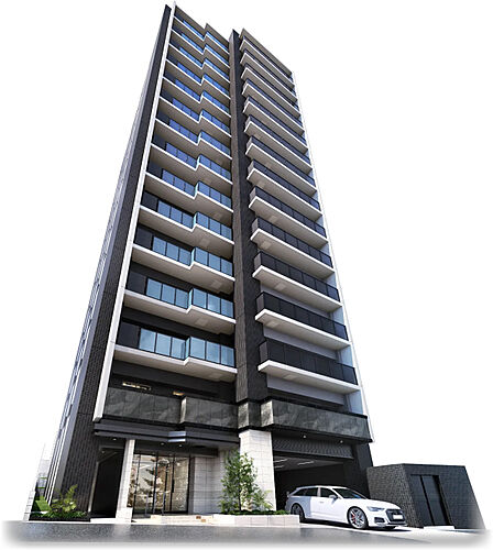 プレサンス ロジェ 星ヶ丘駅前 外観完成予想図