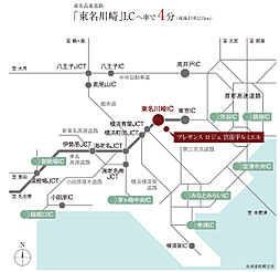 プレサンス ロジェ 宮前平ルミエル アクセス図