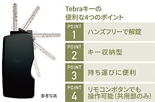 ドルフィーノ浦和高砂 ハンズフリーシステム「Tebraキー」