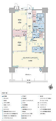 アメイズ串木野ビューテラス 間取り C