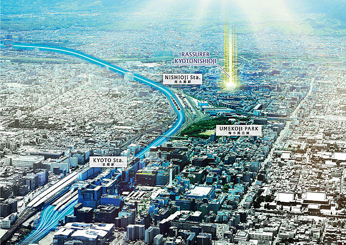 ラシュレ京都西大路 外観