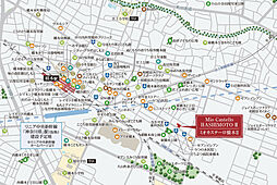 ミオカステーロ橋本II 現地案内図