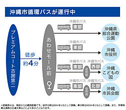 プレミアムコート古謝第二 アクセス図