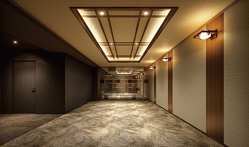 オープンレジデンシア丸の内 THE COURT エントランスホール完成予想図