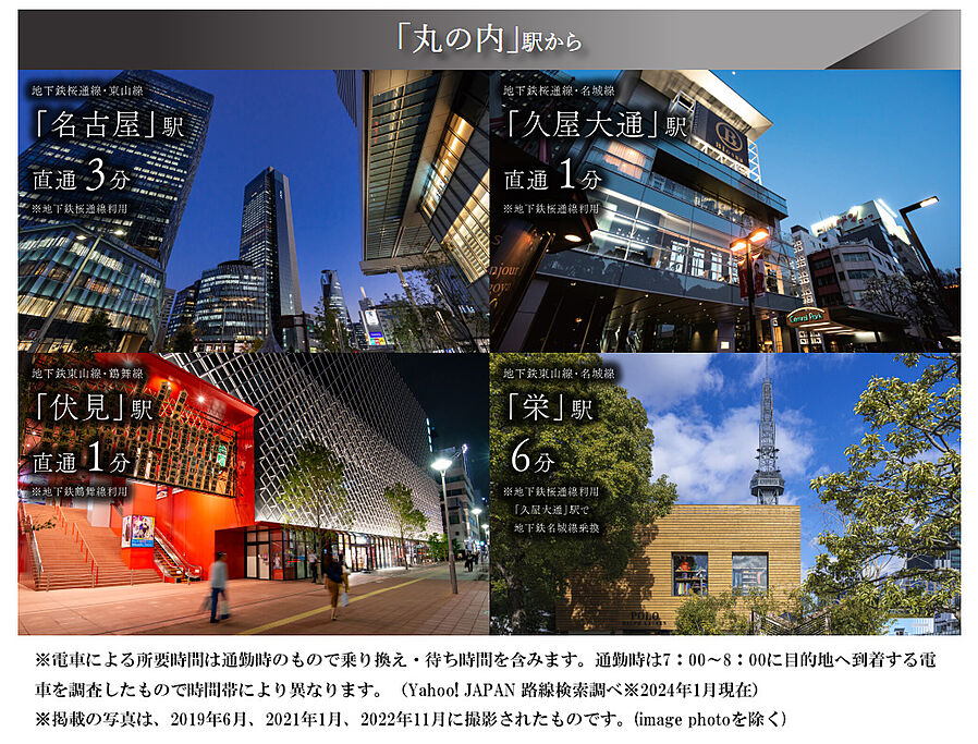 オープンレジデンシア丸の内 THE COURT：交通図