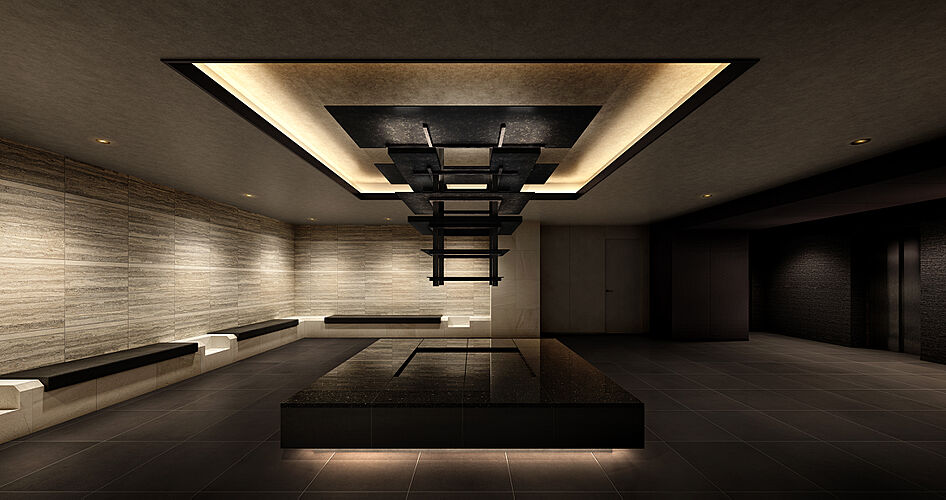 イノバス名駅南コート エントランスホール完成予想図