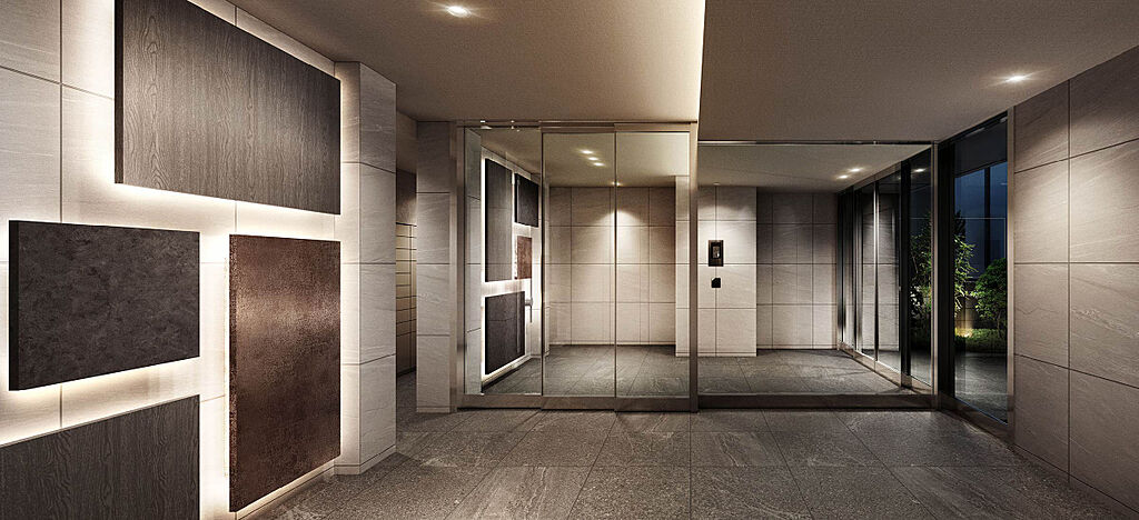 イノバス新瑞橋フロント エントランスホール完成予想CG