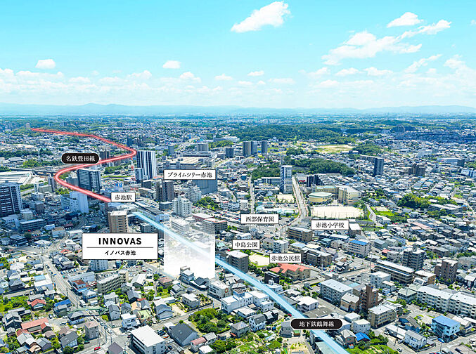 イノバス赤池 外観