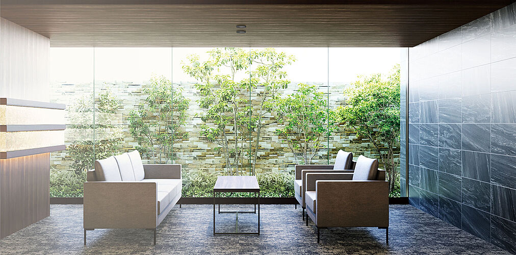 ブランシエラ福山 エントランスホール完成予想図