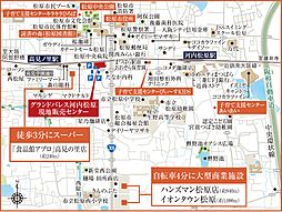 グランドパレス河内松原 現地案内図