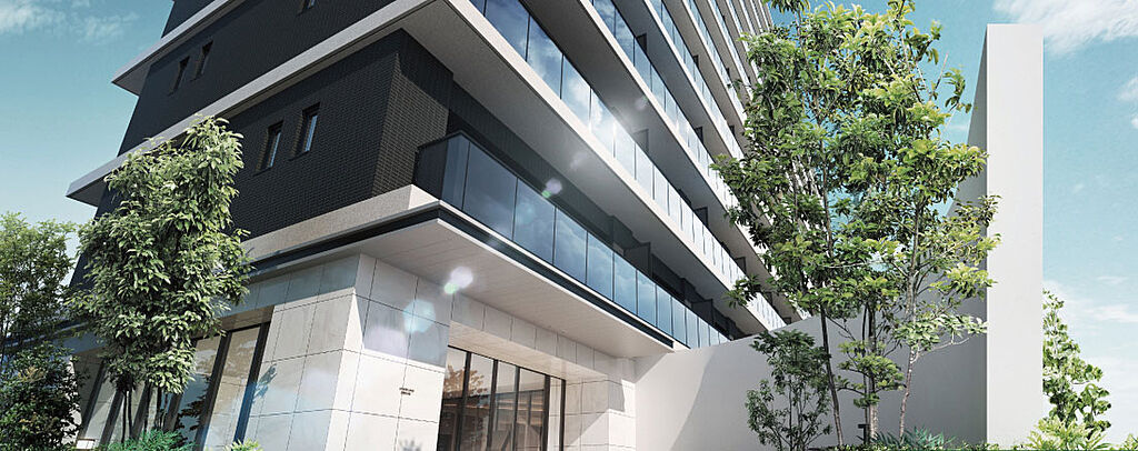 デュオステージ海老名II エントランスアプローチ完成予想図