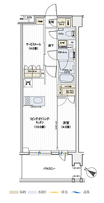 パレステージ宮崎台III 間取り E1