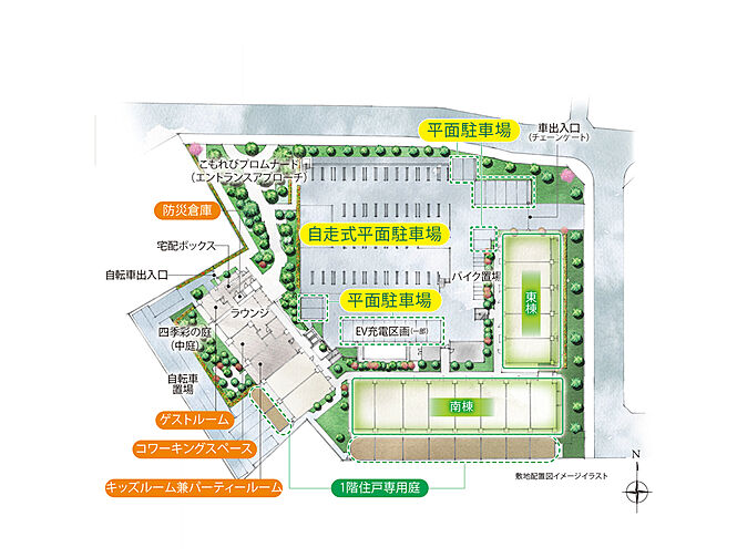 シャリエ大津膳所 共用部