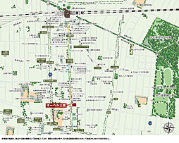 オーベル三鷹 現地案内図
