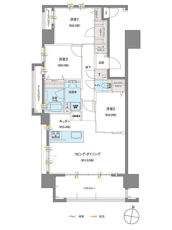 ホームズ ブランシエラ熊本中央 新築マンションの物件情報 価格 間取り