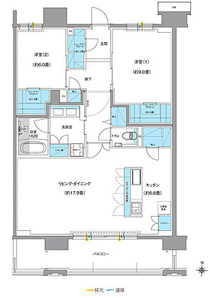 ブランシエラ南洲門前通り 間取り P【PREMIUM PLAN】