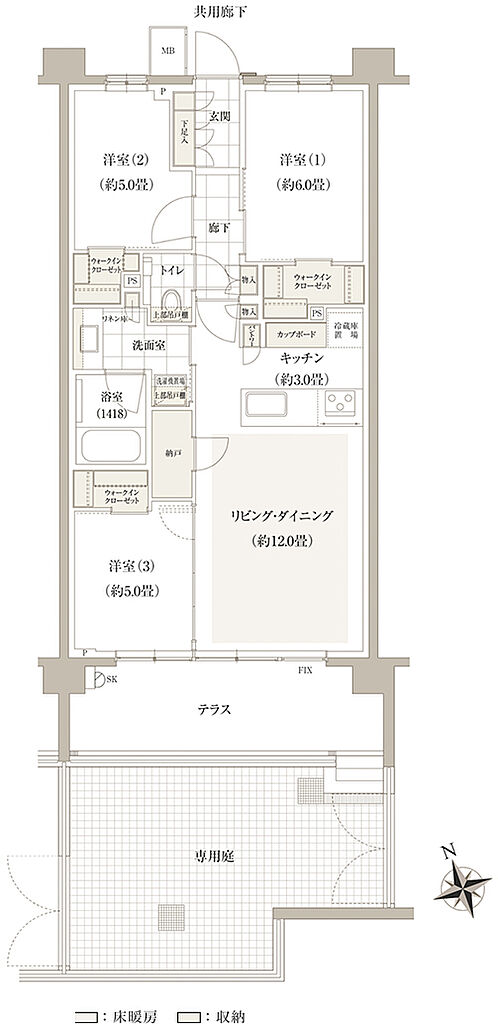 バウス久我山 間取り Bg