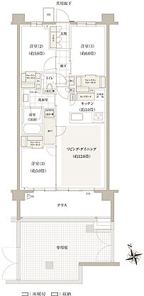 バウス久我山 間取り Bg