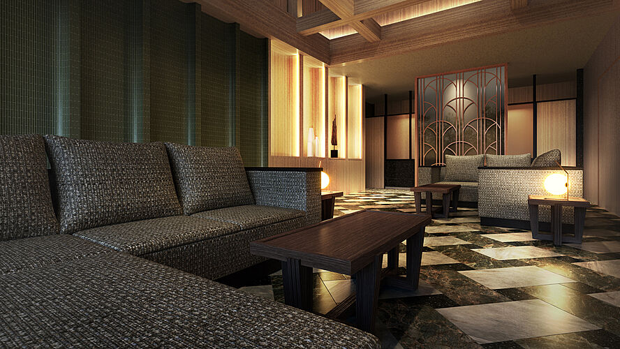 レ・ジェイド札幌大通ザ・タワー ラウンジ完成予想図