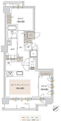 ブランシエラ東札幌サンリヤン 間取り J