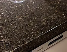 葵クロスタワー キッチン御影石一体カウンタートップ