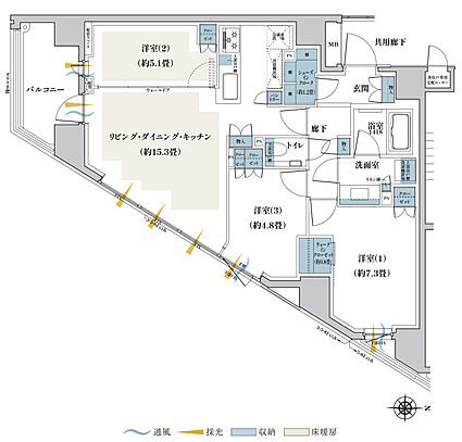 グレーシア横浜 間取り A