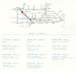 グレーシア海老名さがみ野テラス アクセス図