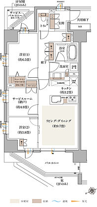 グレーシア海老名かしわ台 間取り A