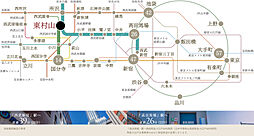 グレーシア武蔵野東村山 アクセス図
