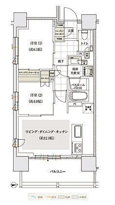 アトラス三田 間取り B1