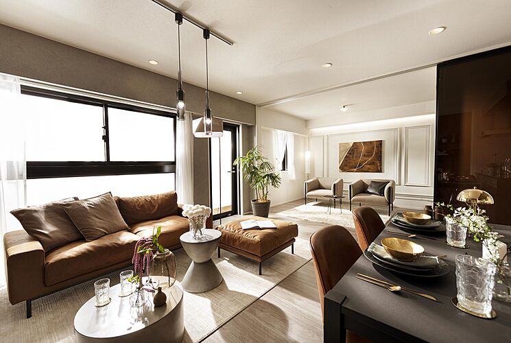 シンビエンス世田谷尾山台 リビングダイニング