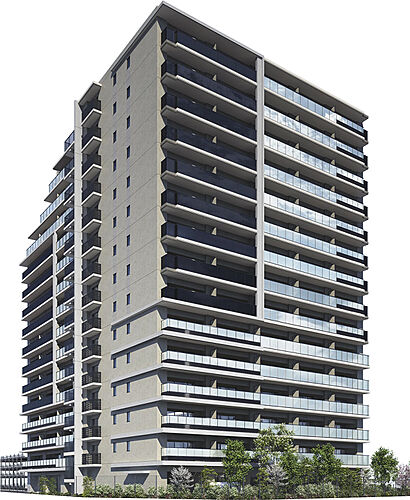 ウエリス仙台長町南 外観完成予想CG