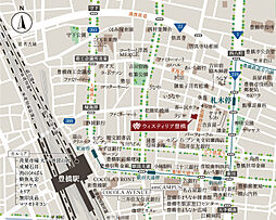 ウィスティリア豊橋 現地案内図