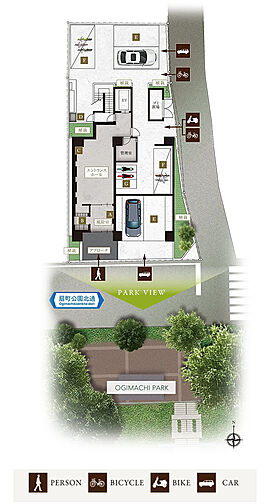ディモア扇町公園 The FRONT 共用部