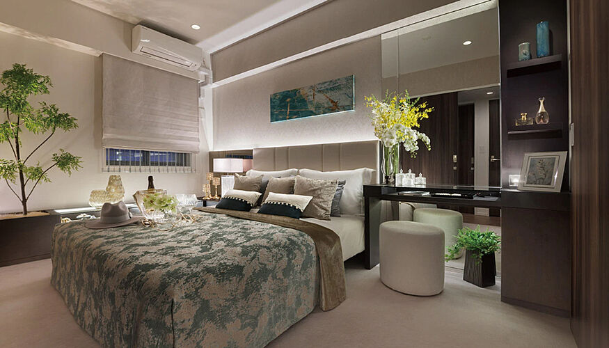 シティハウス堤通雨宮町 ベッドルーム