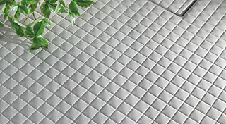 シティテラス上杉 モザイクパターンフロア