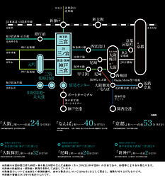 ベイシティタワーズ神戸 EAST アクセス図