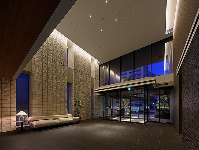 シティタワー天王寺 エントランスホール