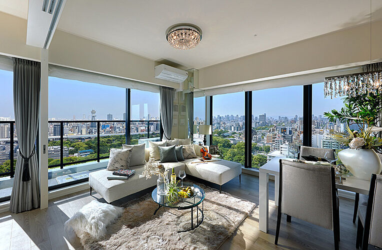 シティタワー天王寺 リビング・ダイニング（1601号室）